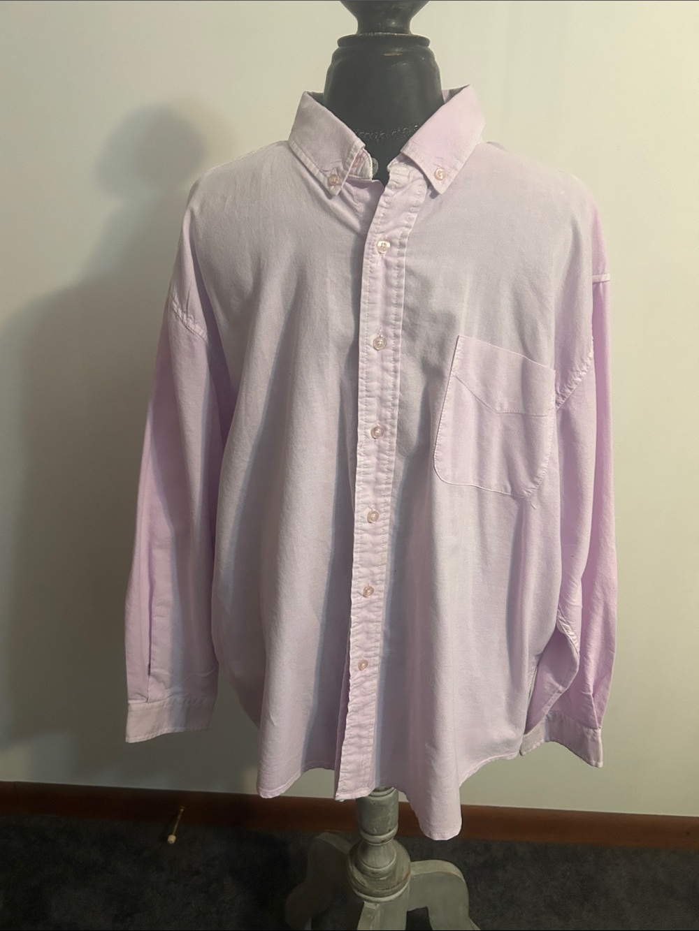 Fresh Produce Men's Light Lavender Button-Down Shirt